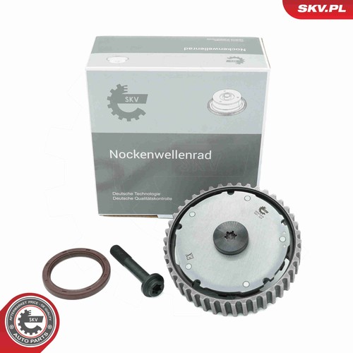 Exhaust side camshaft - exhaust,