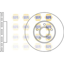 2x Brake Discs Vented For Ford