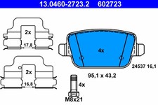 ATE 13.0460-2723.2 Brake Pad